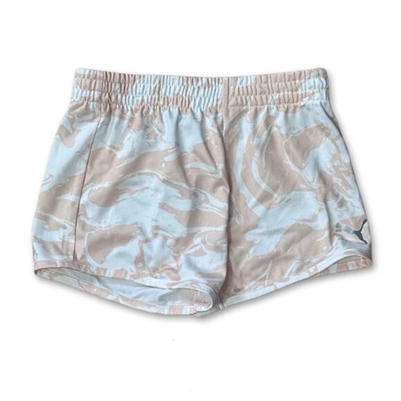 PUMA 2-Piece Shorts Set Athletic Pants Elastic Stretch Fabric Multicolor M NWT - Picture 2 of 11